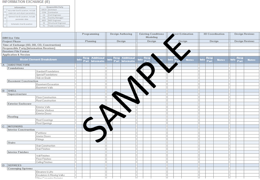 Information Exchange Worksheet Example