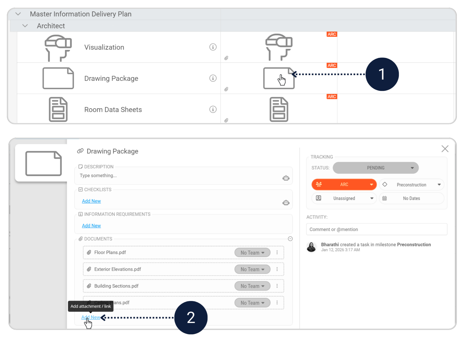 Adding Placeholder 1